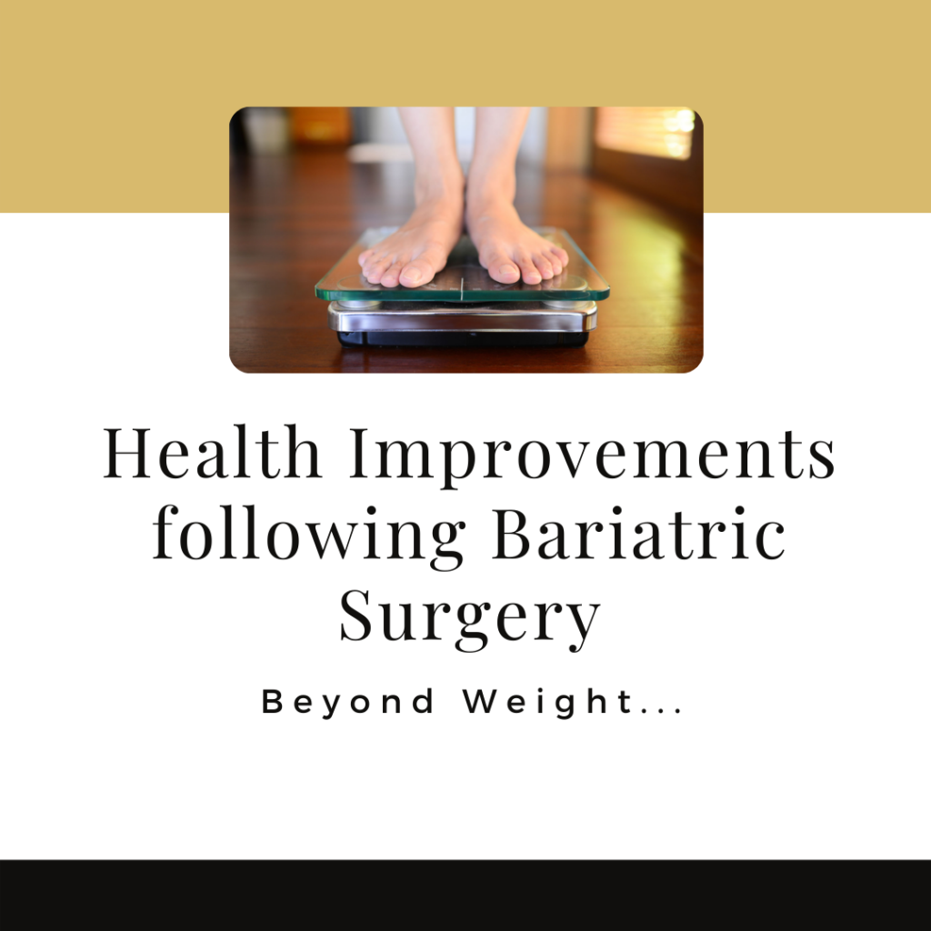 Health Improvements following Bariatric Surgery